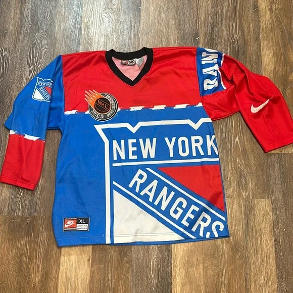 Nike Vintage Rangers Jersey from 90s - Picture 1 of 4